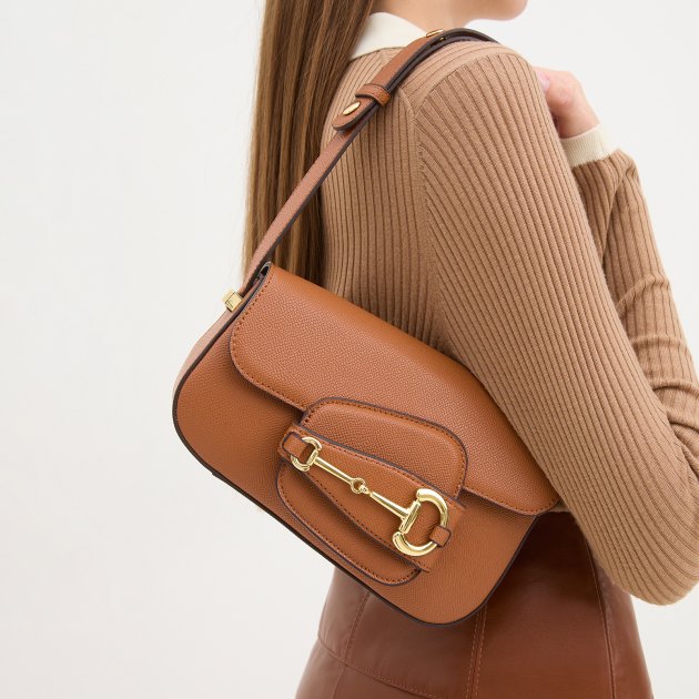 Женская сумка на плечо TENDANCE, Артикул MRH23-301, светло-коричневый | 4015733. Ракурс 1