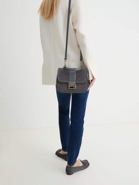 Женская сумка  TENDANCE, Артикул MRH23-327, серый | 4015764. Ракурс 2