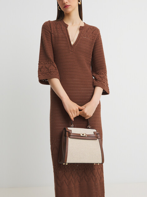 Женская сумка  TENDANCE, Артикул MRH23-311, бежевый | 4015768. Ракурс 2