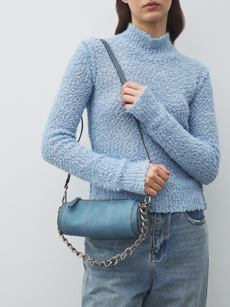 Женская сумка на плечо TENDANCE, Артикул MRH23-152, голубой | 4015984. Ракурс 1