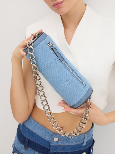 Женская сумка на плечо TENDANCE, Артикул MRH23-152, голубой | 4015984. Ракурс 2