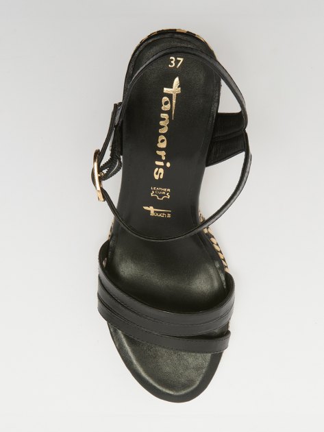 Босоножки TAMARIS LIVIAN, Артикул 1-1-28046-42, черный | 4016274. Ракурс 2