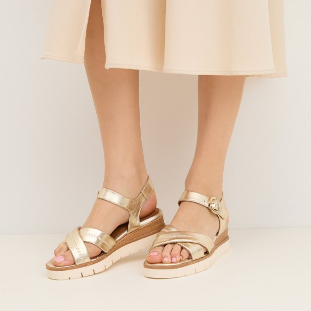 Босоножки TAMARIS MICHI, Артикул 1-1-28202-42, золотой | 4016392. Ракурс 4