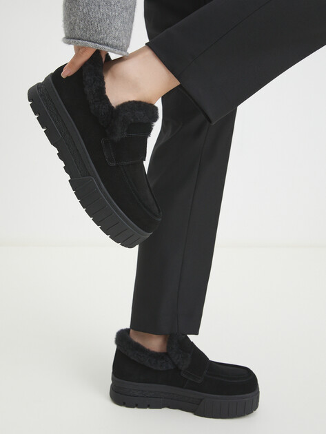 Женские лоферы TENDANCE, Артикул YS-38075A-17, черный | 4020333. Ракурс 2