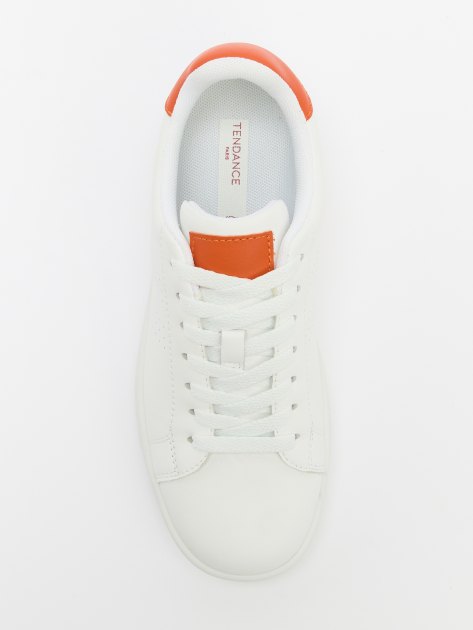 Женские кеды TENDANCE, Артикул YS-38091A-11, белый | 4020356. Ракурс 5