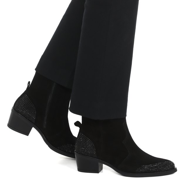 Казаки TAMARIS MEXAN, Артикул 1-1-25703-42, черный | 4021150. Ракурс 4