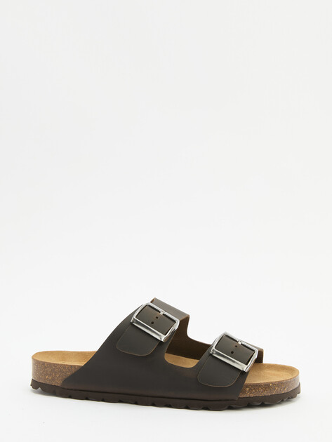 Женские шлепанцы BIO GREEN, Артикул TBS10-8, темный хаки | 4021373. Ракурс 3