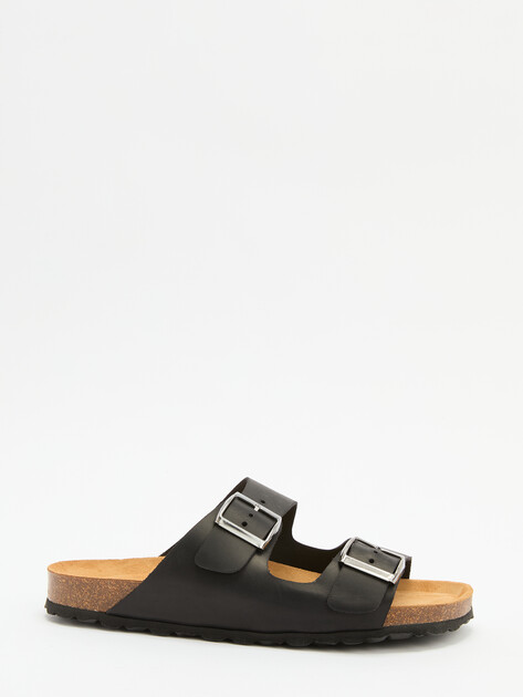 Мужские шлепанцы BIO GREEN, Артикул TBS60-1, черный | 4021384. Ракурс 3