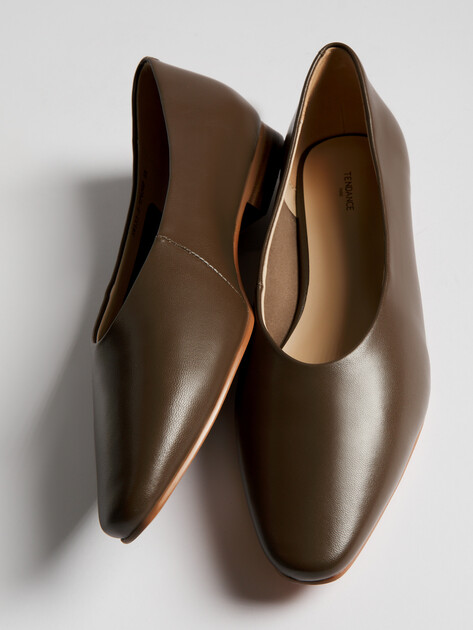 Балетки TENDANCE, Артикул SW133-2, темно-коричневый | 4021663. Ракурс 6