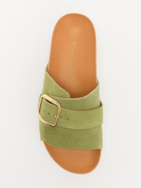 Женские шлепанцы TAMARIS TEZZA, Артикул 1-1-27507-42, зеленый | 4022163. Ракурс 5