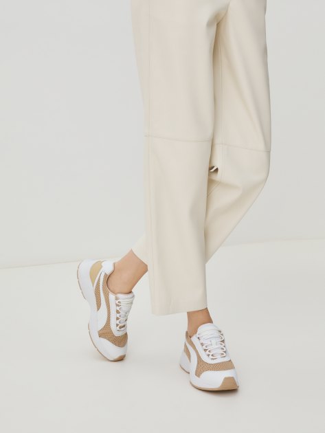 Женские кроссовки TENDANCE, Артикул YS-38074A-1, темно-бежевый | 4022196. Ракурс 2