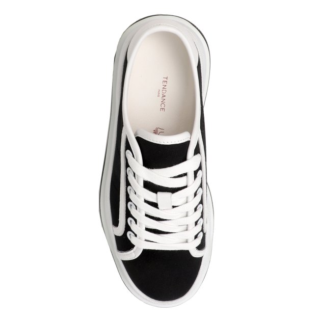 Женские кеды TENDANCE, Артикул YS-8320A-5, черный | 4022207. Ракурс 2