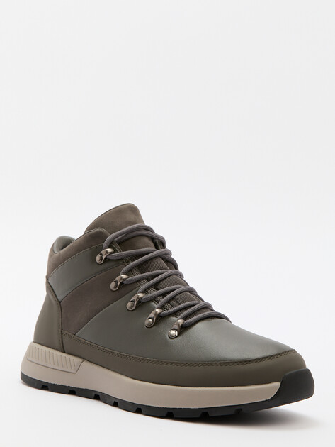 Мужские высокие кроссовки TENDANCE, Артикул YS-M38085-46, хаки | 4022222. Ракурс 3