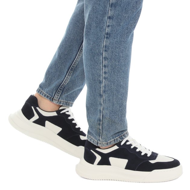 Мужские кеды TENDANCE, Артикул ET-1019-01, темно-синий | 4023658. Ракурс 4