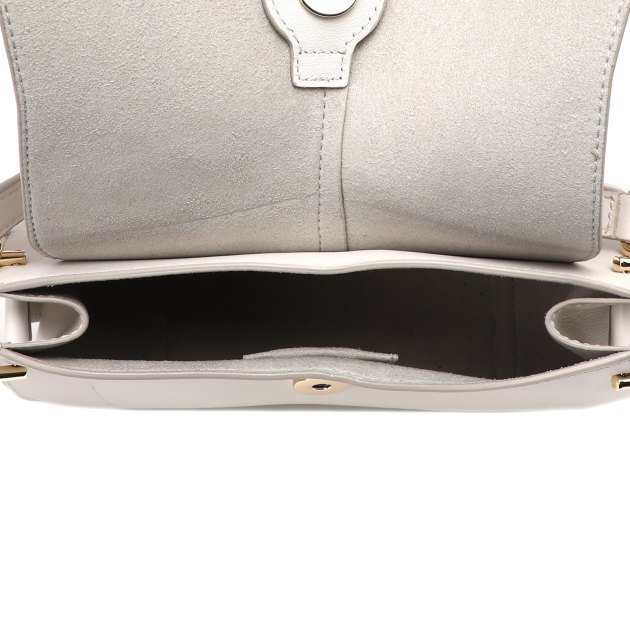 Женская сумка  FURLA, Артикул FURLA FLOW MINI TOP HANDLE, бледно-серый | 4024084. Ракурс 5