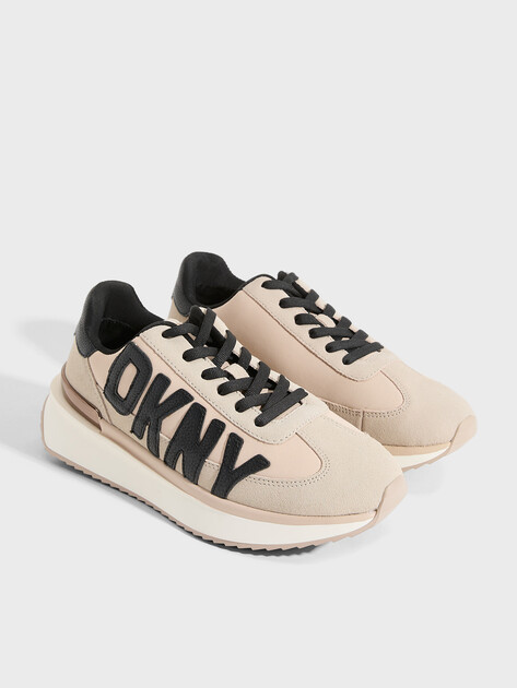 Женские кроссовки DKNY ARLAN, Артикул K1446991, пыльно-бежевый | 4024190. Ракурс 2