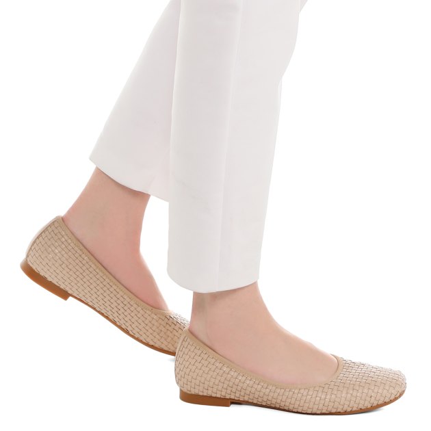 Балетки TENDANCE, Артикул YS-2232A-X101, бежевый | 4024809. Ракурс 4