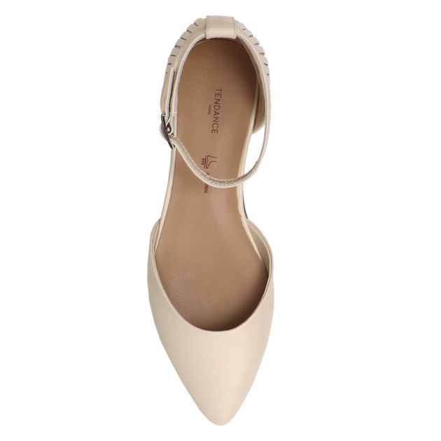 Женские туфли TENDANCE, Артикул YS-38030A-25, молочно-бежевый | 4025214. Ракурс 2