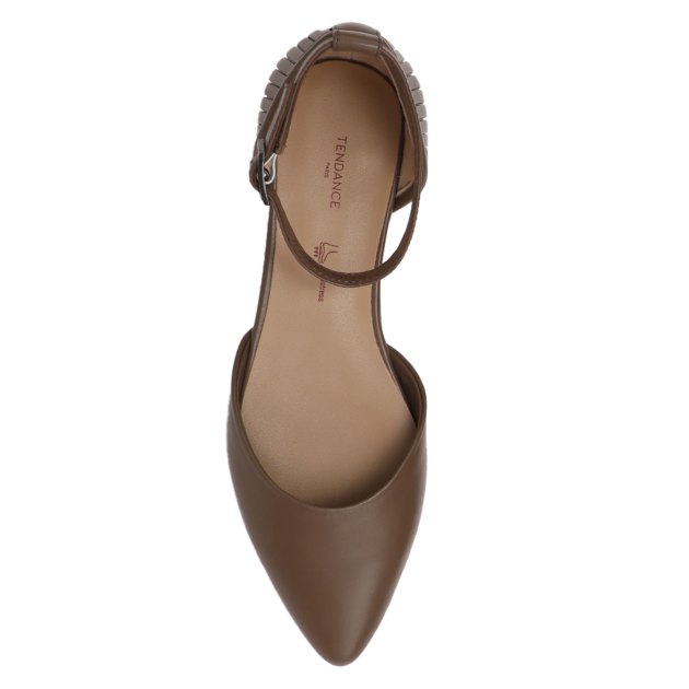 Женские туфли TENDANCE, Артикул YS-38030A-25, серо-коричневый | 4025217. Ракурс 2