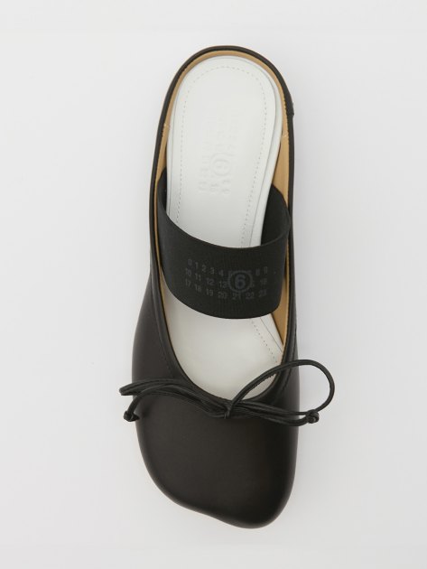 Женские шлепанцы MM6 MAISON MARGIELA, Артикул S66WX0062, черный | 4026160. Ракурс 2 Женские шлепанцы MM6 MAISON MARGIELA, Артикул S66WX0062, черный | 4026160. Ракурс 2