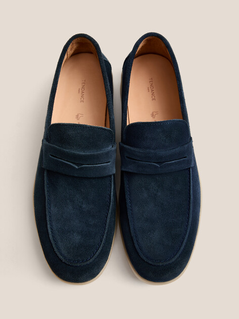 Мужские лоферы TENDANCE, Артикул LD-MC106A-6, темно-синий | 4027050. Ракурс 5