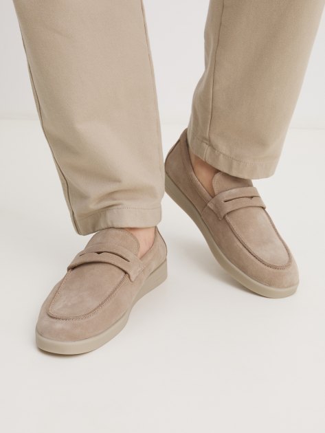 Мужские лоферы TENDANCE, Артикул LD-MC106A-6, серо-бежевый | 4027051. Ракурс 7