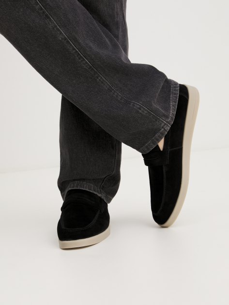 Мужские лоферы TENDANCE, Артикул LD-MC106A-6, черный | 4027052. Ракурс 2