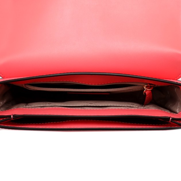 Женская сумка на плечо MICHAEL KORS CARMEN MD CONV SHOULDER, Артикул 35S2GNML2L, ярко-розовый | 4027983. Ракурс 5