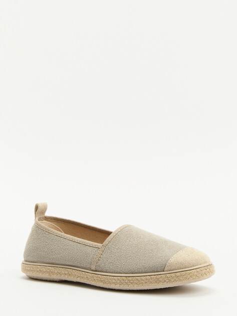 Женские эспадрильи CREATIVO SPAIN, Артикул S32655415834738734, серо-бежевый | 4028353. Ракурс 3