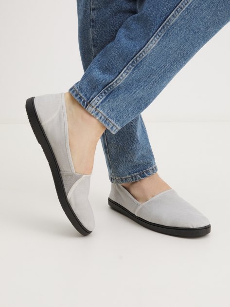 Мужские слипоны CREATIVO SPAIN, Артикул S42639780434, светло-серый | 4028356. Ракурс 2