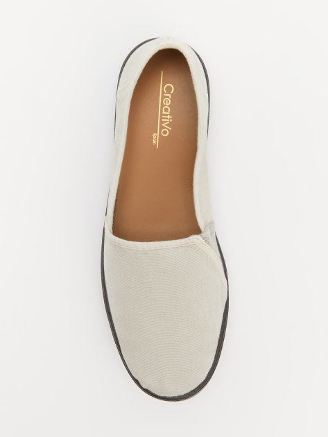 Мужские слипоны CREATIVO SPAIN, Артикул S42639780434, светло-серый | 4028356. Ракурс 5