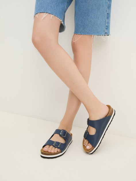 Женские шлепанцы CREATIVO SPAIN, Артикул 6036/510/002, темно-синий | 4028363. Ракурс 2