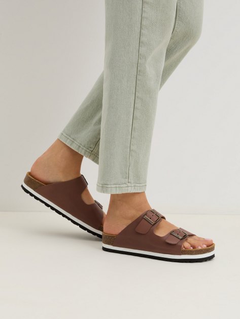Женские шлепанцы CREATIVO SPAIN, Артикул 6036/510/002, коричневый | 4028365. Ракурс 2
