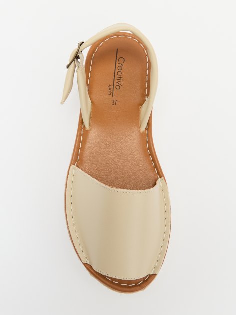 Женские сандалии CREATIVO SPAIN, Артикул 65500, бежевый | 4028390. Ракурс 5