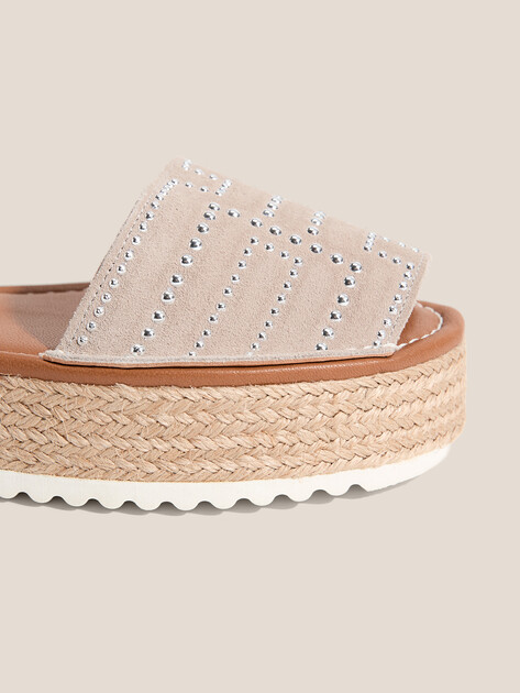 Женские сандалии CREATIVO SPAIN, Артикул 55100, серо-коричневый | 4028392. Ракурс 4