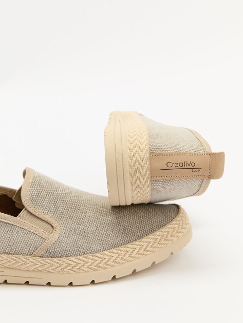 Женские слипоны CREATIVO SPAIN, Артикул 3635/3606, серый | 4028398. Ракурс 6 Женские слипоны CREATIVO SPAIN, Артикул 3635/3606, серый | 4028398. Ракурс 6