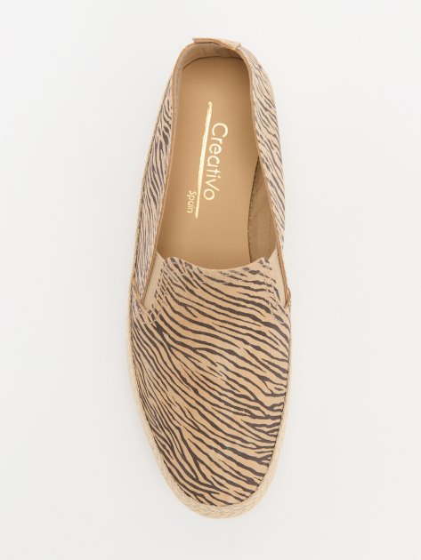 Женские слипоны CREATIVO SPAIN, Артикул 3626/3606, анималистичный принт | 4028413. Ракурс 5