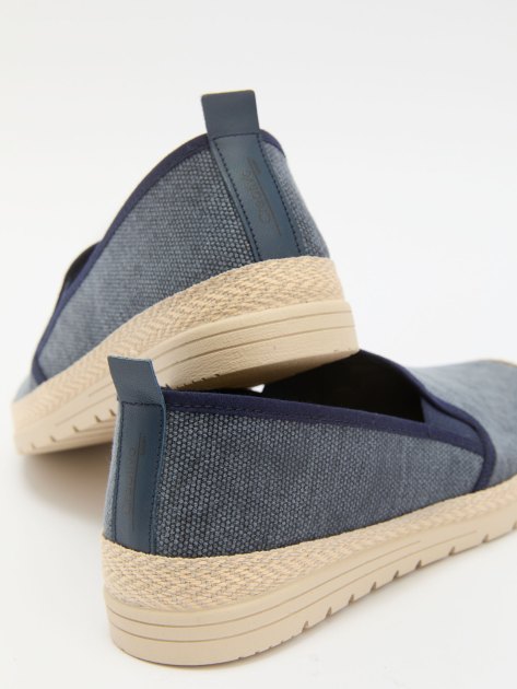 Мужские слипоны CREATIVO SPAIN, Артикул 3524/3506, серо-синий | 4028430. Ракурс 6