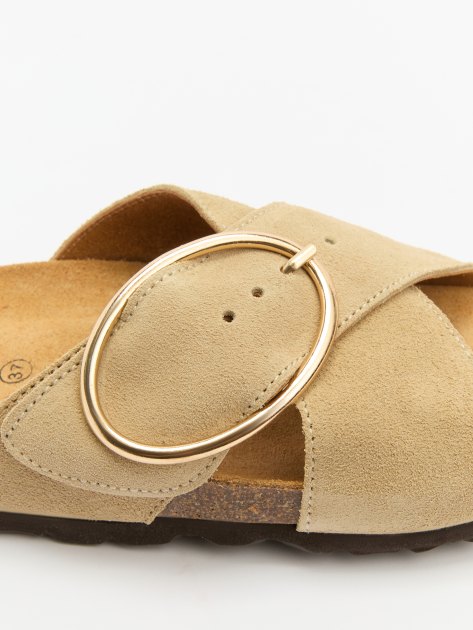 Женские шлепанцы CREATIVO SPAIN, Артикул 8837/510/001, серо-бежевый | 4028466. Ракурс 6