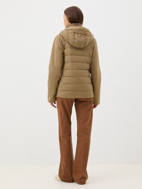Женская куртка MAISON DAVID, Артикул MLY23-0606-1WF, темно-бежевый | 4029634. Ракурс 4 Женская куртка MAISON DAVID, Артикул MLY23-0606-1WF, темно-бежевый | 4029634. Ракурс 4