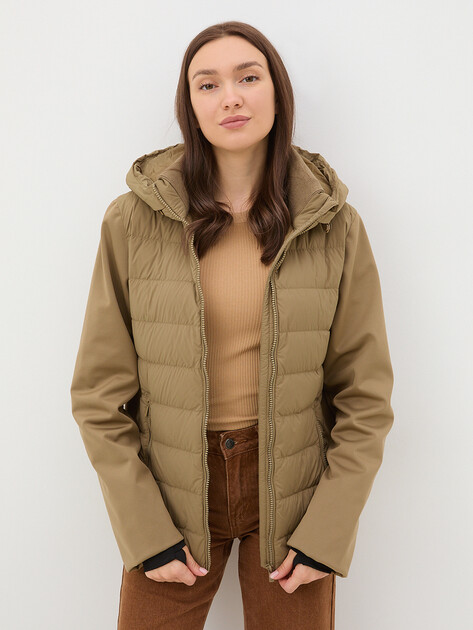 Женская куртка MAISON DAVID, Артикул MLY23-0606-1WF, темно-бежевый | 4029634. Ракурс 5 Женская куртка MAISON DAVID, Артикул MLY23-0606-1WF, темно-бежевый | 4029634. Ракурс 5