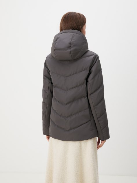 Женский пуховик MAISON DAVID, Артикул MLY23-0607W, темно-серый | 4029637. Ракурс 4