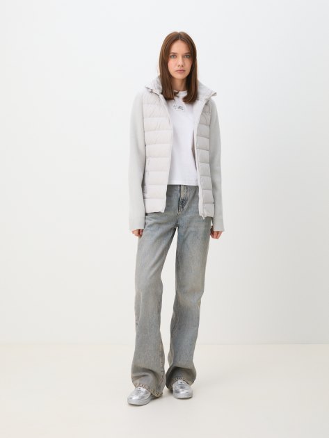 Женская куртка MAISON DAVID, Артикул MLY23-0606W, бледно-серый | 4029664. Ракурс 2