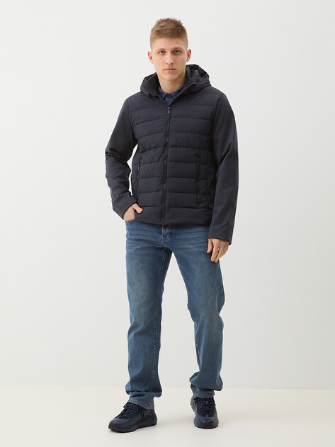 Мужская куртка MAISON DAVID, Артикул MLY23-0606-1MF, темно-синий | 4029679. Ракурс 2