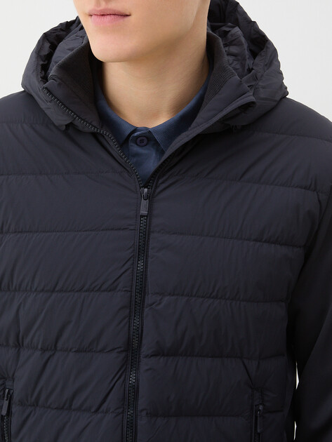 Мужская куртка MAISON DAVID, Артикул MLY23-0606-1MF, темно-синий | 4029679. Ракурс 3