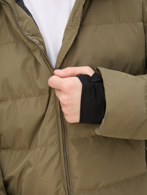 Мужской пуховик MAISON DAVID, Артикул MLY23-0607M, хаки | 4029682. Ракурс 6