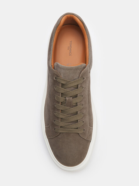 Мужские кеды TENDANCE, Артикул ALT2311-3, серо-коричневый | 4030625. Ракурс 5