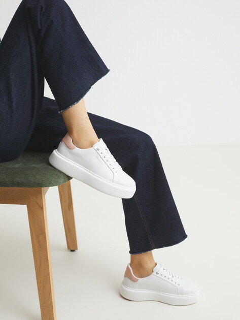 Женские кеды TENDANCE, Артикул HC2208-19, белый | 4030850. Ракурс 2