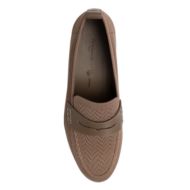 Женские лоферы TENDANCE, Артикул HC2733-5, темно-бежевый | 4030861. Ракурс 2