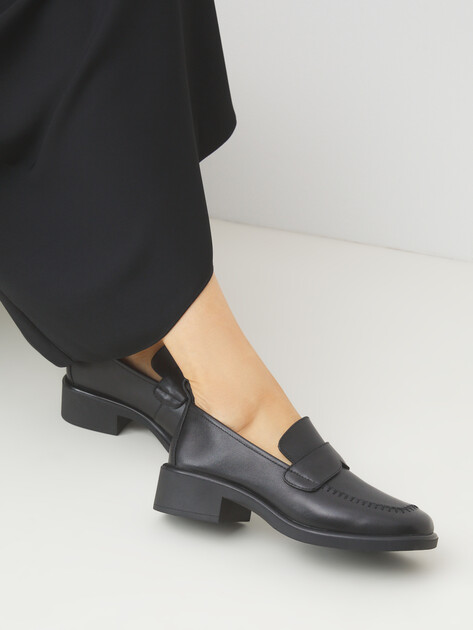 Женские лоферы TENDANCE, Артикул HC223-6, черный | 4030881. Ракурс 2
